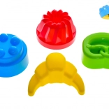 Forme pentru nisip – prăjiturele 10–12 cm, set 4 buc