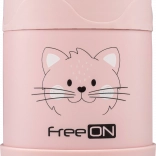 FreeON termos pentru alimente 350 ml roz