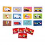Joc de cărți Snap! Transport – BIGJIGS TOYS