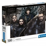 Puzzle Urzeala Tronurilor: Casa Stark 500 piese