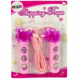 Sfoară de sărit Prințesa Roz Pluș