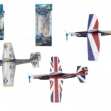 Avion de aruncat din spumă 24 cm – mix de culori