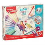 Maped Creativ Blow Pen Art 24 culori