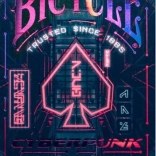 Cărți de Joc Bicycle Cyberpunk Cyber City