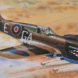 Model de avion Curtiss P-40K Kittyhawk Mk. III 1/72