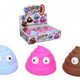 jucărie antistres de strâns în mână în formă de căcuță 6 cm