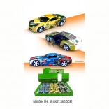 Model metalic de mașină sport cu uși care se deschid și funcție pull-back