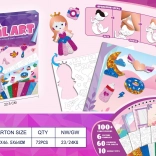 Set de lipit prințesă + accesorii