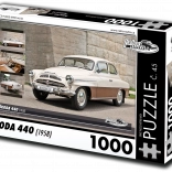 puzzle retro auto Škoda 440 (1958) 1000 piese