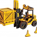 Puzzle 3D din lemn – stivuitor ROBOTIME