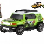 Mașinuță off-road din plastic 11 cm cu mecanism pull-back