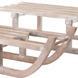 decorațiune de Crăciun din lemn small foot săniuță