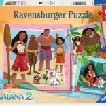 Puzzle Vaiana 2, 3x49 piese