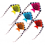 Zmeu zburător în formă de peștișor 120 × 100 cm, sfoară 30 m