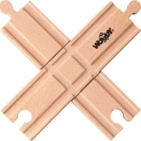 Trecere feroviară pentru căi ferate din lemn