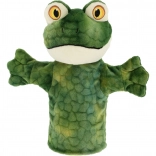 Marionetă din pluș ecologică Keel Toys Broască 27 cm