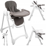 Scaun de masă Deli gri