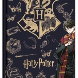 Harry Potter caiet dictando A5 Navy & Gold