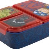 Cutie de prânz Avengers cu mai multe compartimente