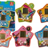 Joc electronic de buzunar Tetris în formă de stea – portocaliu