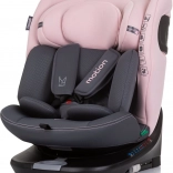Scaun auto i-Size 40–150 cm cu ISOFIX și bază rotativă, Flamingo