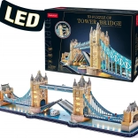 Puzzle luminos 3D Tower Bridge - 222 piese