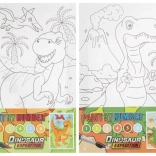 Pictură după numere - Dinozauri