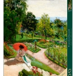 Puzzle 500 piese – Umbrela roșie de Józef Mehoffer