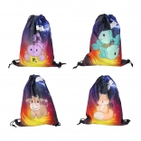 Rucsac tip săculeț Zodiac cu motivul celor 12 zodii