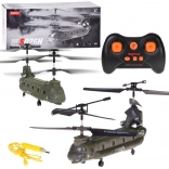 Elicopter RC Syma CH-47 CHINOOK cu giroscop pentru zbor în interior