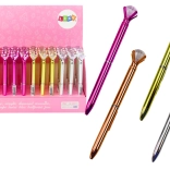 Pix cu bilă cu diamant, cerneală albastră 0,7 mm