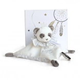 Set cadou - pătura jucărie din pluș panda