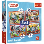 Puzzle 4v1 Thomas cel Curajos, Thomas și prietenii