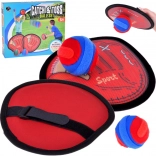 Joc sport Catchball set 2 x ţintă + 2 mingi