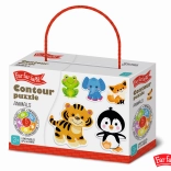 Puzzle contur animale Far Far Land