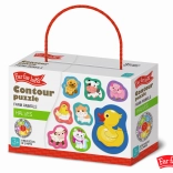 Puzzle contur Far Far Land – fermă, 8 imagini