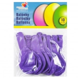 Set de baloane de umflat 10 buc mov 26 cm