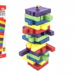 Joc de stivuire turn de lemn