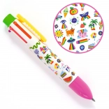 Djeco pix cu șase culori Sarah