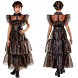 Costum pentru copii rochie WEDNESDAY Rave'n Dance 142–154 cm (11–13 ani)