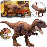 Figurină dinozaur Kryptops din Jurassic World cu răget sălbatic și părți mobile