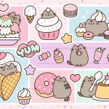 Puzzle Pusheen Dulce 1000 de piese