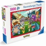 Puzzle 1000 piese POKÉMON – Lupta ultimă Ravensburger
