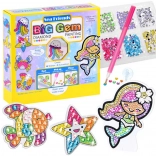 Pictură cu diamante Sea Friends – set creativ cu motive marine
