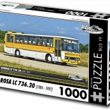 Puzzle Retro-mașini Karosa LC 736.20 autobuz 1000 piese