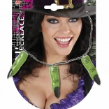 Colier horror înfricoșător cu degete