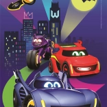 Puzzle 60 piese Batwheels CLEMENTONI