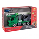 mașină cu șuruburi cu coș de salvare extensibil