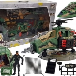 Set militar cu lumini și sunete