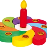 Floarea aniversară din lemn small foot